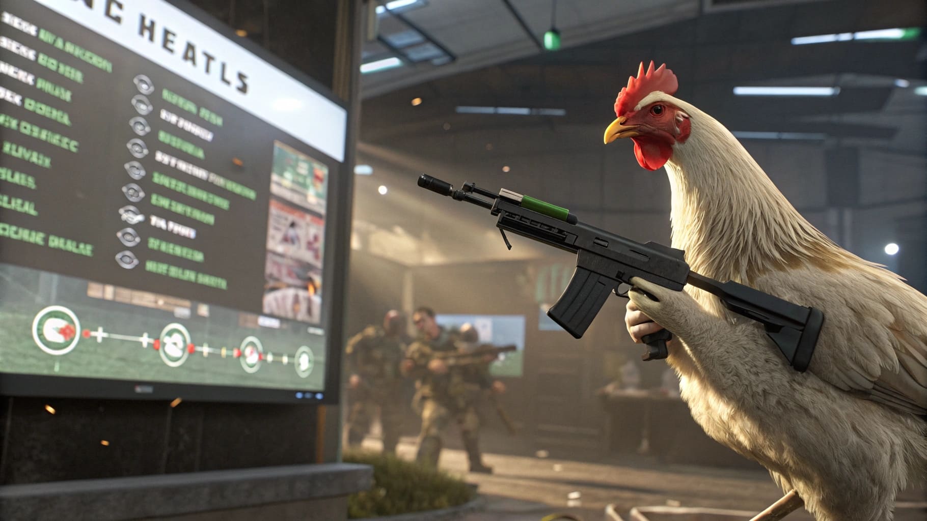 читы на chicken gun